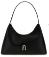 Furla Diamante Shoulder Bags Black In Black