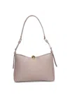 Furla Soft Large Shoulder Bag With Adjustable Strap In Green