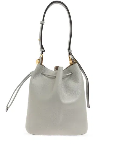 Furla Sfera S Agave Bucket Bag In Green