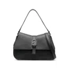 Furla Flow Large Top Handle Bags In Black