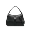 Furla Medium Top Handle Bag With Adjustable Strap In Black