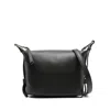 Furla Rectangular Black Handbag With Adjustable Strap In Black