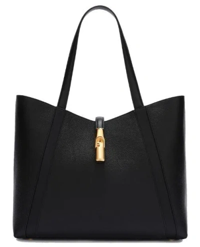 Furla Borsa Goccia L Tote Nera In Black