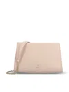 Furla Textured Chain Strap Shoulder Bag In Neutral