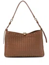 Furla Medium Sfera Leather Tote Bag In Brown