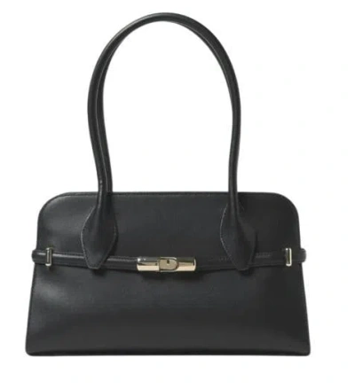 Furla Goccia Arch Logo Medium Handbag In Multicolor