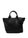 Furla Piuma M Shopping Bag In Nero/vetiver