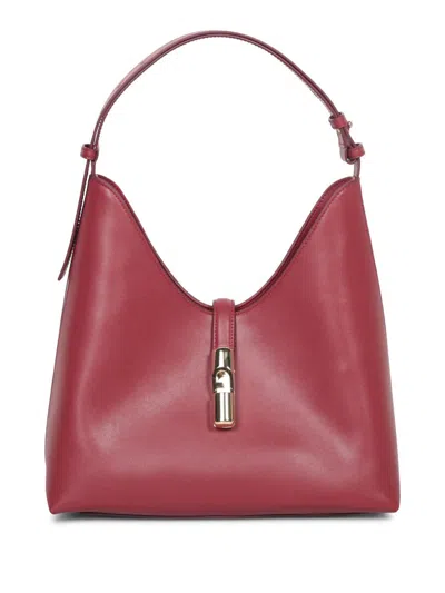 Furla Goccia M Hobo Bordeaux Bag In Burgundy