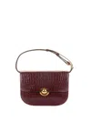 Furla Sfera S Ribes Leather Shoulder Bag In Red