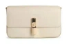 Furla Iride Small Cream Leather Crossbody Bag In White