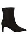 Furla Chic Stiletto Ankle Boots With Pointed Toe In Black