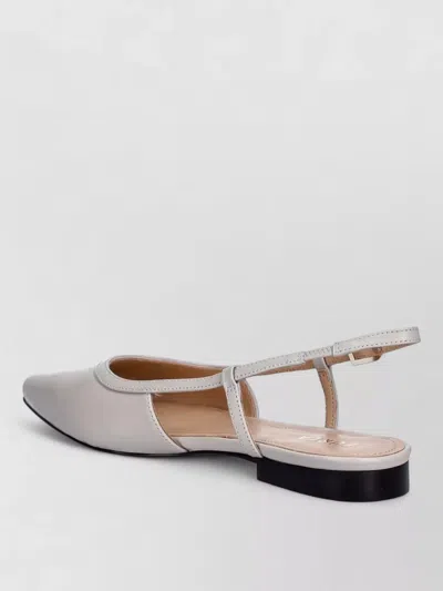 Furla Ballerina Slingback Flat Shoe Pointed Toe In Multi