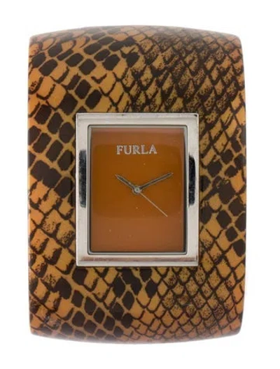 Pre-owned Furla Bangle Watch, 50mm In Multi