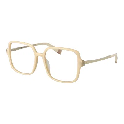 Furla Beige Cellulose Acetate Glasses (frames)