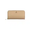 Furla Beige Leather Women Women's Wallet In Brown
