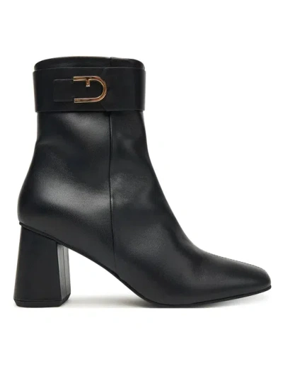 Furla Chic Ankle Boot In Black