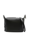 Furla Rectangular Black Handbag With Adjustable Strap In Black
