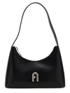Furla Diamante Shoulder Bags Black In Black