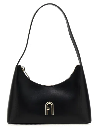 FURLA BLACK DIAMANTE MINI SHOULDER BAG