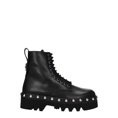 Furla Black Leather Ankle