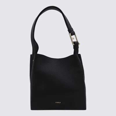 Furla Black Leather Bag