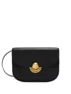 Furla Sfera Black Smooth Leather Shoulder Bag In Black