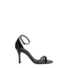 Furla Black Leather Sandal