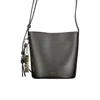 Furla Black Leather Women Bucket Women's Bag In Black