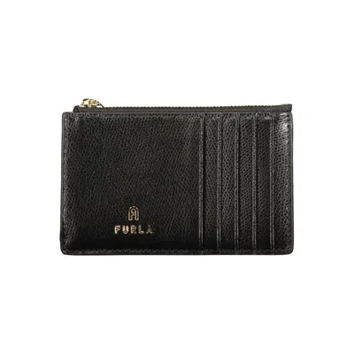 Furla Black Leather Women Women's Wallet