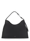 Furla Cloud Structured Hobo Bag With Metal Hardware In Black