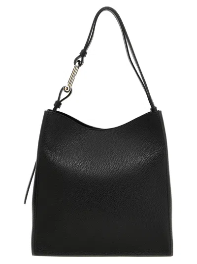Furla Black Nuvola S Shoulder Bag