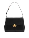 Furla Domus S Shoulder Bag With Adjustable Strap In Black