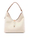 Furla Goccia Medium Leather-trim Hobo Bag In Color Carne Y Neutral