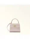 Furla 1927 Mini Top Handle In Pelle Colore Corolla In Neutral