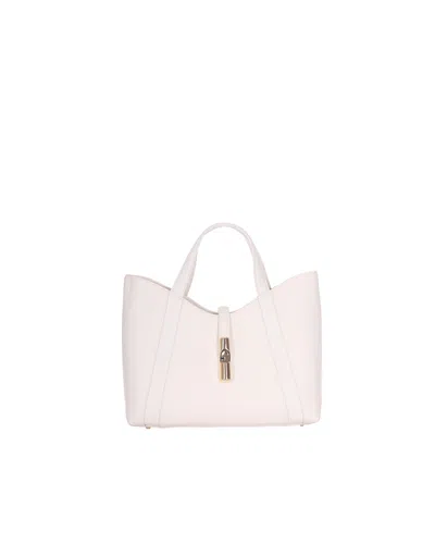 Furla Borsa Goccia Tote S Panna In White
