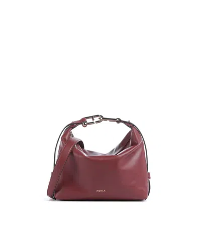 FURLA BORSA TONIE MINI HOBO RUBINO