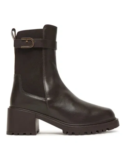 Furla Urban Chic Chelsea Boot In Brown