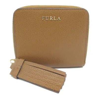 Pre-owned Furla Brown Leather Wallet (bi-fold) ()