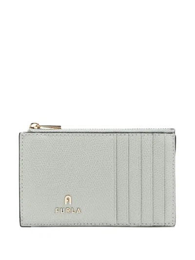 Furla Camelia Card Case In Black