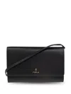 Furla Camelia Chain Wallet In Brown