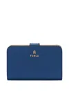 Furla Camelia Compact Wallet In Blue
