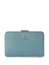 Furla Camelia Compact Wallet M In Blue
