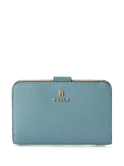 Furla Camelia Compact Wallet M In Blue