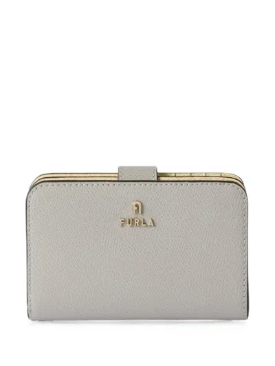 Furla Camelia Compact Wallet M In Gray