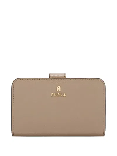 Furla Camelia Compact Wallet M In Brown