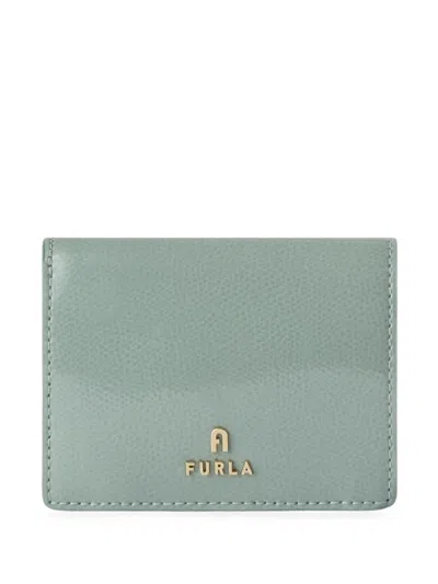 Furla Camelia Compact Wallet S In Green
