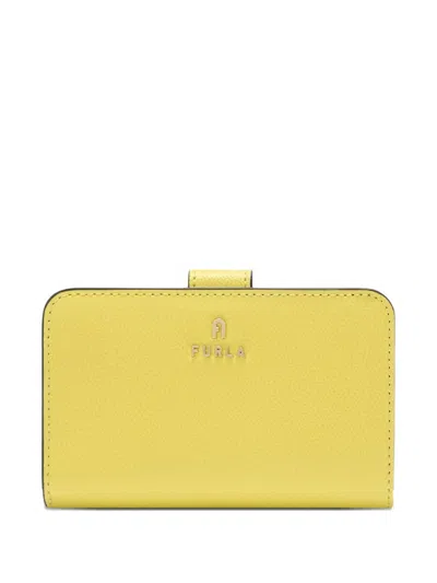 Furla Camelia Compact Wallet In Yellow