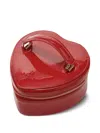 Furla Camelia Cosmetic Case In Red