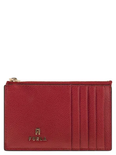Furla Camelia Credit Card Holder M In Red