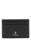 Furla Camelia Credit Card Holder In Nero (black)